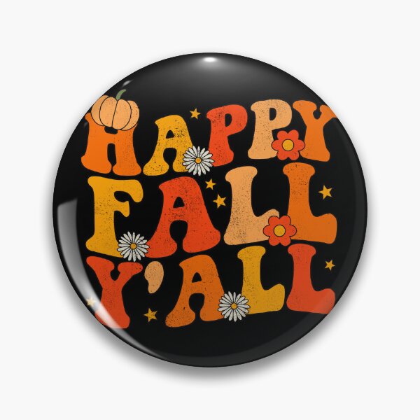 Item preview, Happy Fall Yall Groovy Fall Autumn And Halloween designed and sold by JokeGysen.