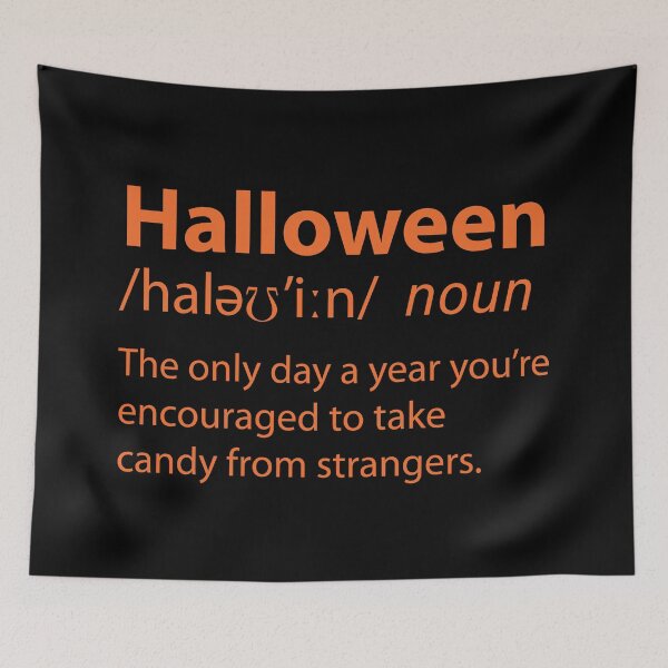 Item preview, Halloween Funny Dictionary Definition designed and sold by TravelScientist.