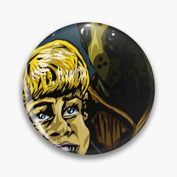 Item preview, Friday The 13th “Mother Knows Best” Pamela & Jason portrait (original) designed and sold by Stag Art Studios.