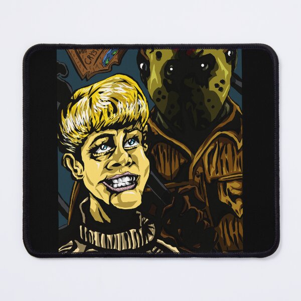 Item preview, Friday The 13th “Mother Knows Best” Pamela & Jason portrait (original) designed and sold by Stag Art Studios.