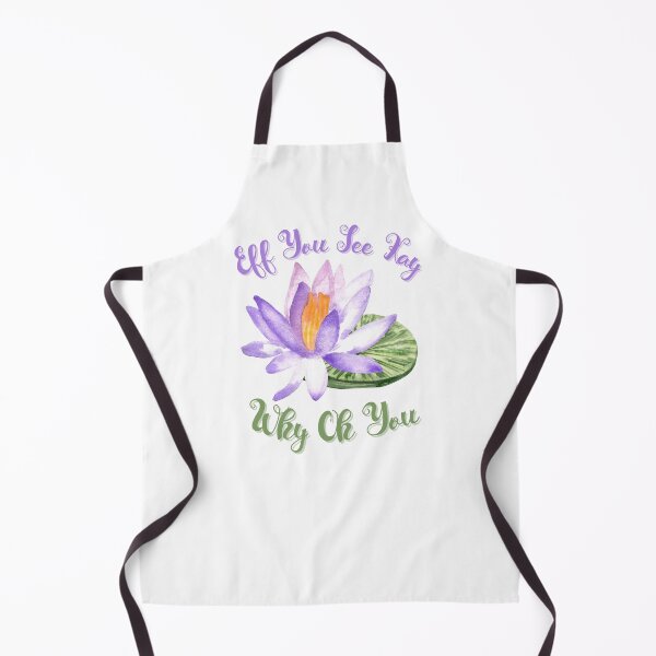 Item preview, Girly Eff You See Kay Why Oh You - Watercolor Lotus F*ck You designed and sold by LovenLaughter.