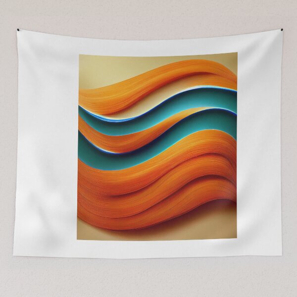 Item preview, Patrones en naranja creados por A.I. designed and sold by Created-by-AI.