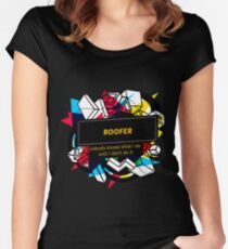 ROOFER Women's Fitted Scoop T-Shirt