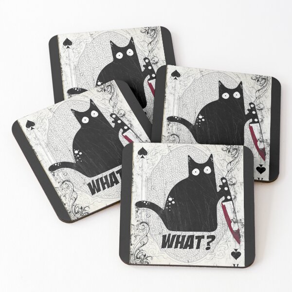 Item preview, Cat What Murderous Black Cat Ace Card Halloween Costume Premium  designed and sold by DIANASANROMAN.