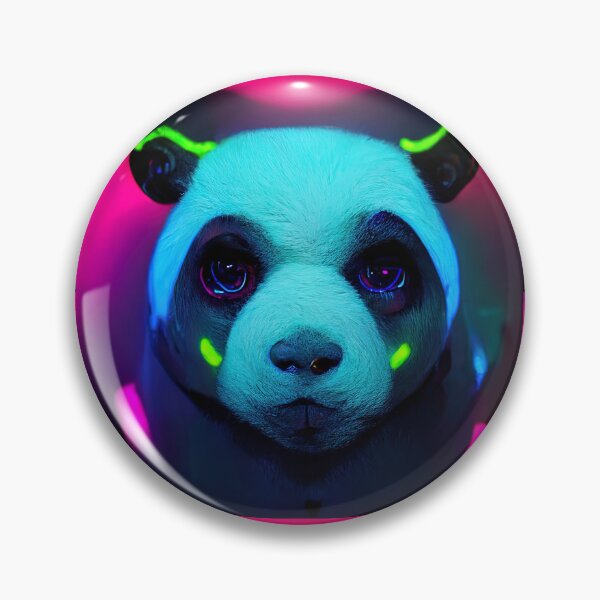 Item preview, Neon Panda bear #2 designed and sold by Prilidiarts.