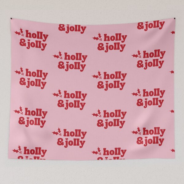 Item preview, Holly & Jolly Red Christmas designed and sold by bykirstco.