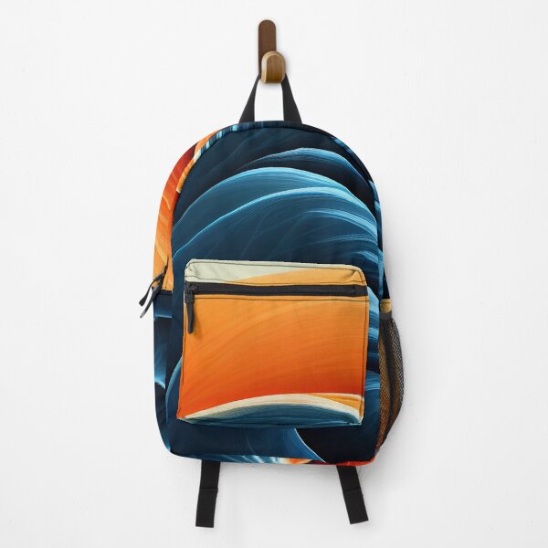 Item preview, Patterns in Orange and Blue - Created by A.I. designed and sold by Created-by-AI.