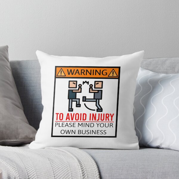 Item preview, Funny Warning Sign designed and sold by SebbyPewPew.