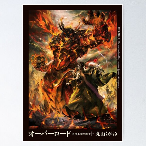 Poster Locandina Anime Overlord II