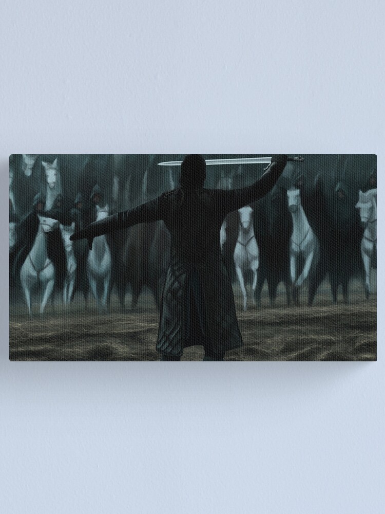 "The Battle" Canvas Print by Armaan | Redbubble