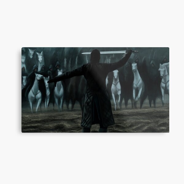 The Battle Metal Print
