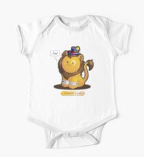 Kawaii Dandy Lion Pun One Piece - Short Sleeve