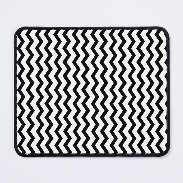 Item preview, Black and White Zigzags designed and sold by Karen Thomson.