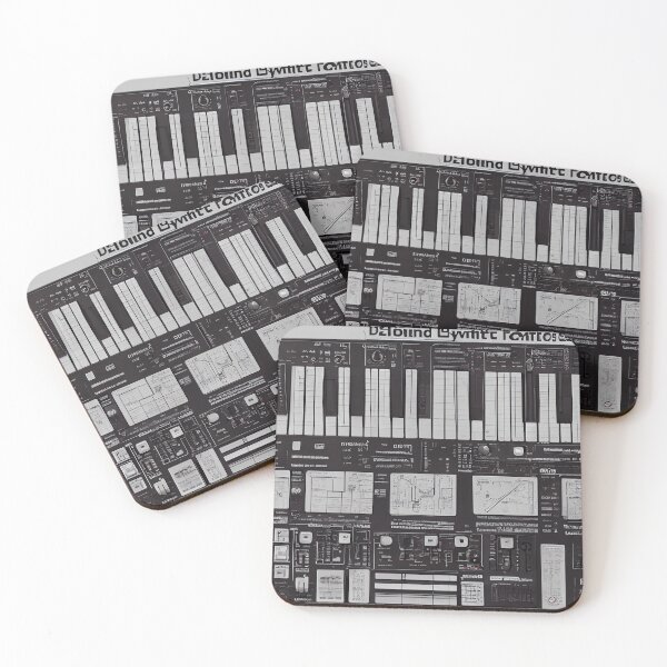 Item preview, Synth Abstracts 1 designed and sold by Creative Shed Designs.