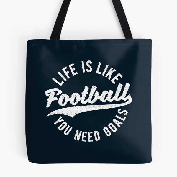 Item preview, Life Is Like Football You Need Goals designed and sold by Numero14.