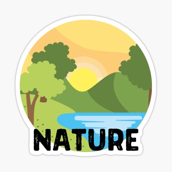 Nature Lover Sticker For Sale By Sulmandesign Redbubble