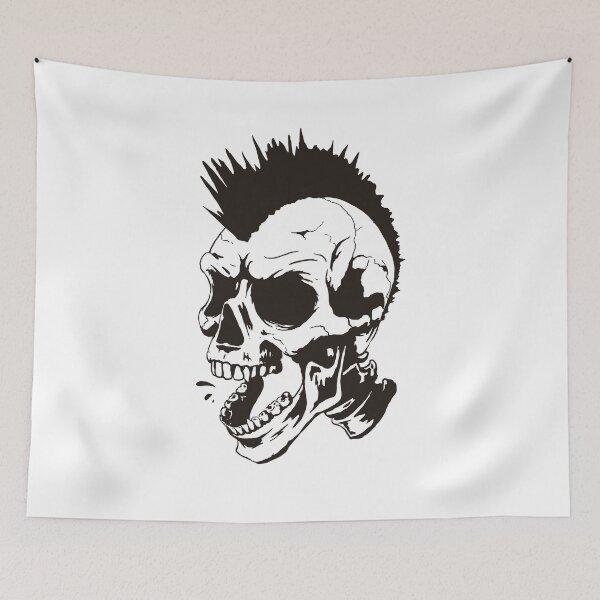 Item preview, Punk skull designed and sold by DerSenat.