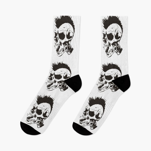 Item preview, Punk skull designed and sold by DerSenat.