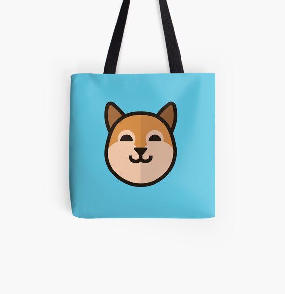 Shiba Inu All Over Print Tote Bag