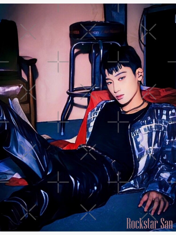Ateez Rockstar San