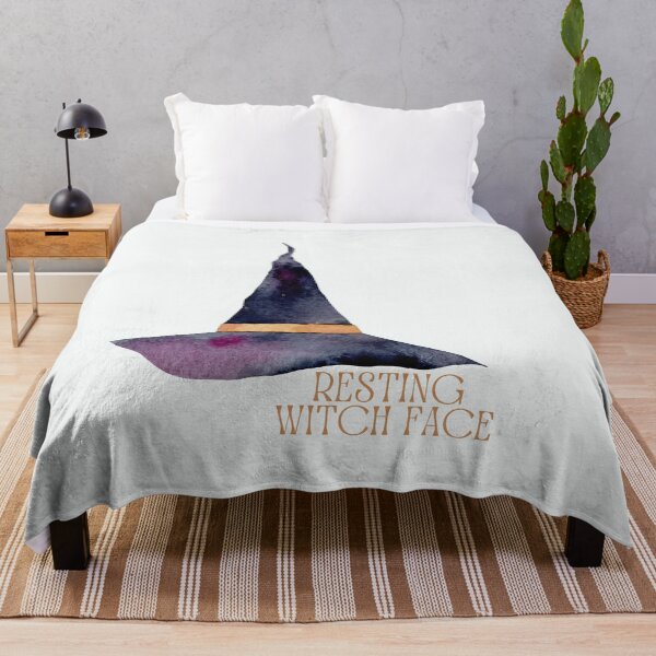 Item preview, Resting Witch Face designed and sold by ZazzyPumpkin.