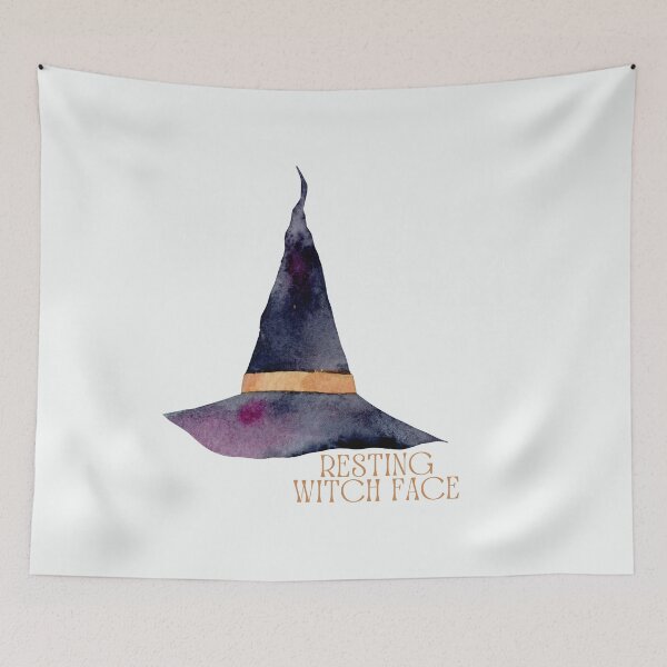 Item preview, Resting Witch Face designed and sold by ZazzyPumpkin.