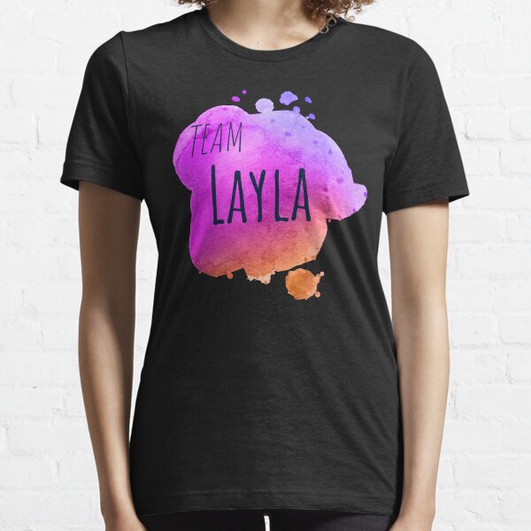 T-Shirt "Team Layla", Lustiges Shirt für Wasen, Wiesn, Ballermann, Dorffest, Disco, Party Essential T-Shirt