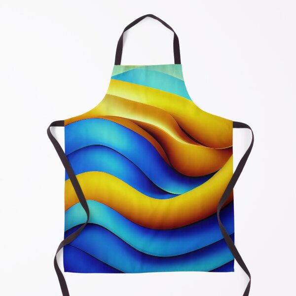 Item preview, Patterns in Blue and Yellow - Created by A.I. designed and sold by Created-by-AI.