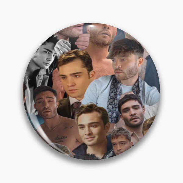 Item preview, ed westwick photo collage designed and sold by T-shirtakStore.