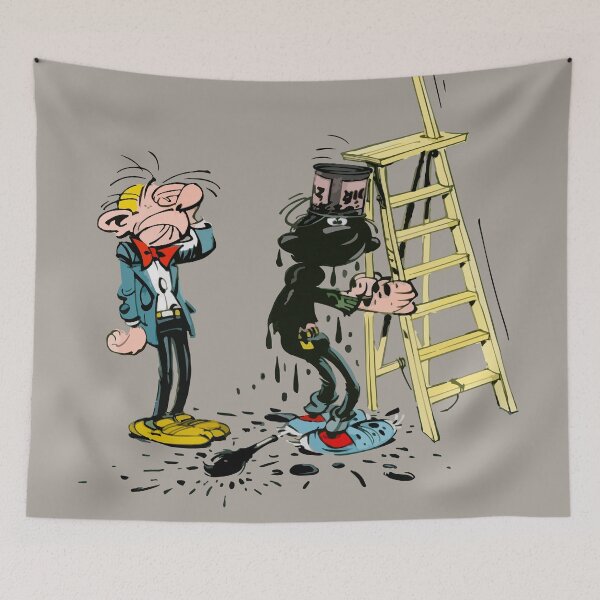 Item preview, Gaston Goof Painting designed and sold by RetroCentre.
