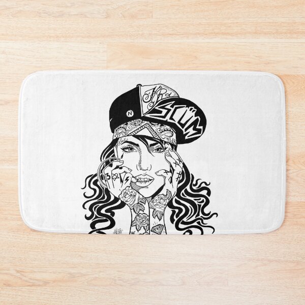 Item preview, Tattooed Girl with Scum Cap designed and sold by Kingrocker.