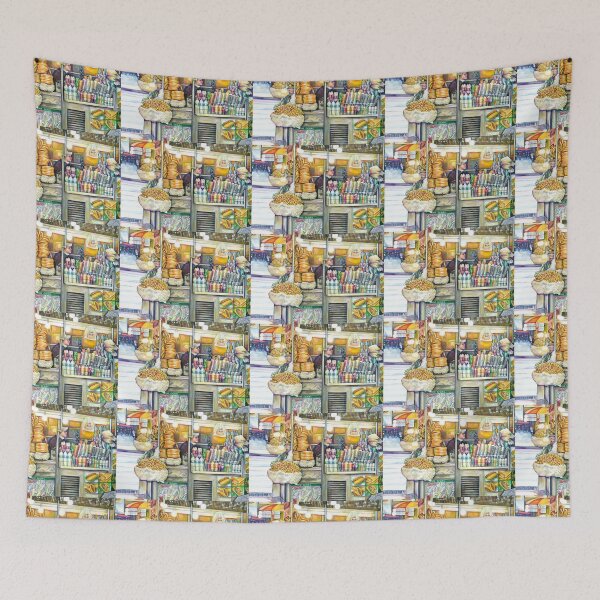 Item preview, Pushcart Paradise designed and sold by Gaye Elise Beda.