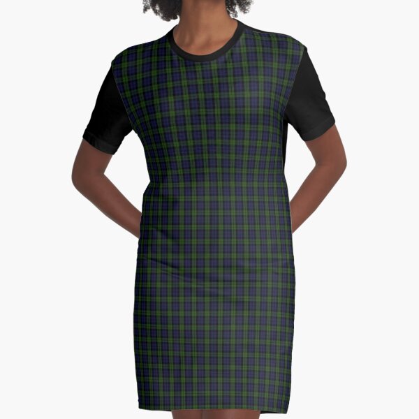 black watch tartan baby dress