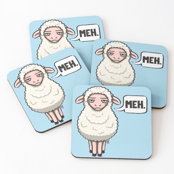 Item preview, La oveja hace "MEH". designed and sold by Mittebam.
