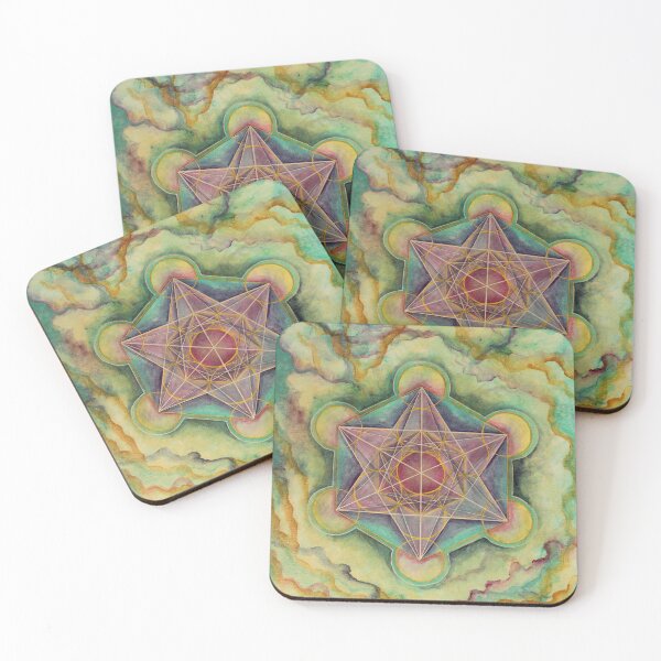 Item preview, Metatron's Cube Painting designed and sold by heartsake.