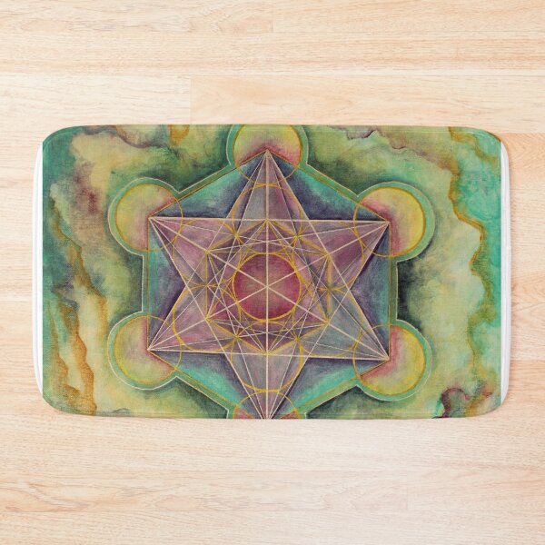 Item preview, Metatron's Cube Painting designed and sold by heartsake.