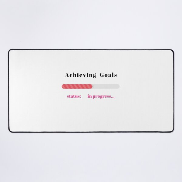 Item preview, Achieving Goals status in progress shirt designed and sold by HassanRajy.