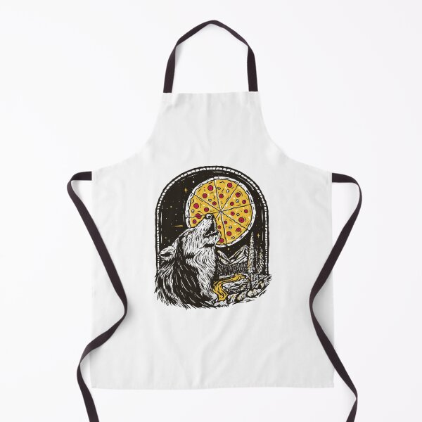 Item preview, Wolf, Pizza Moon designed and sold by DerSenat.