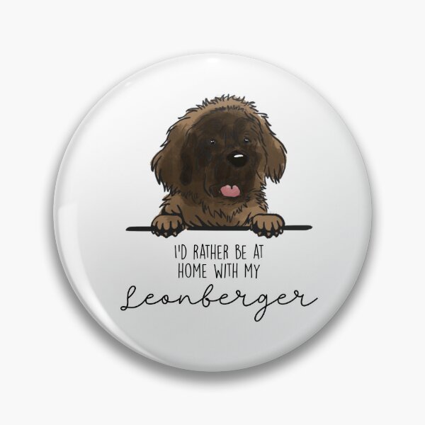 Item preview, I’d rather be at home with my Leonberger  designed and sold by Little Fuzz Shop.