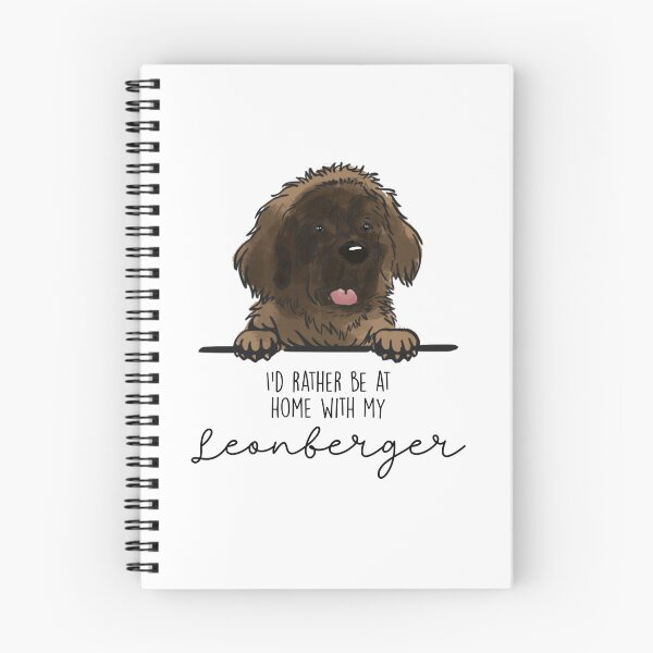 Item preview, I’d rather be at home with my Leonberger  designed and sold by Little Fuzz Shop.