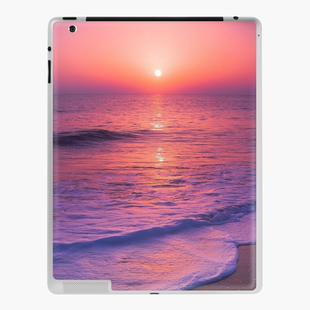 pink sunset  iPad Case & Skin for Sale by preppy-designzz