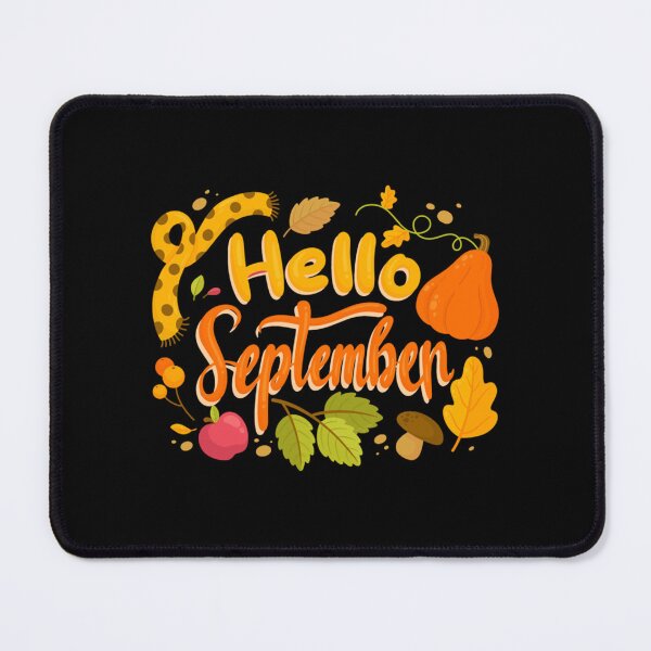 Item preview, Welcome September Hello September Welcome Autumn   designed and sold by wingedpupa.