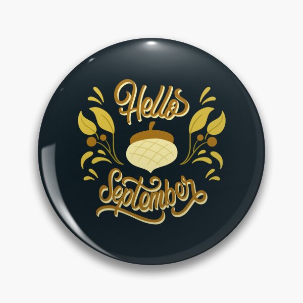 Item preview, Welcome September Hello September Welcome Autumn             designed and sold by wingedpupa.