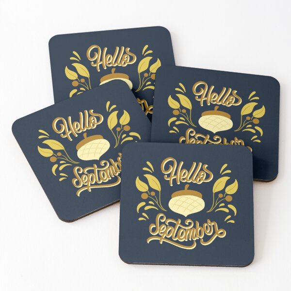 Item preview, Welcome September Hello September Welcome Autumn             designed and sold by wingedpupa.
