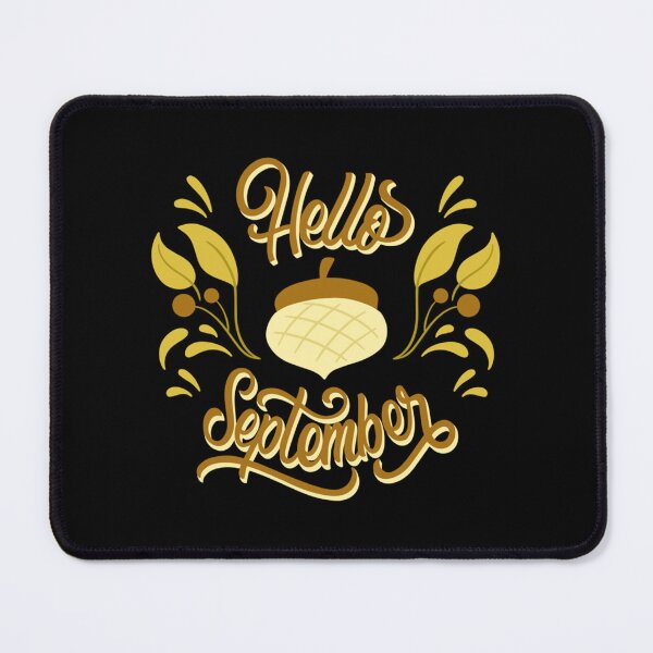Item preview, Welcome September Hello September Welcome Autumn             designed and sold by wingedpupa.