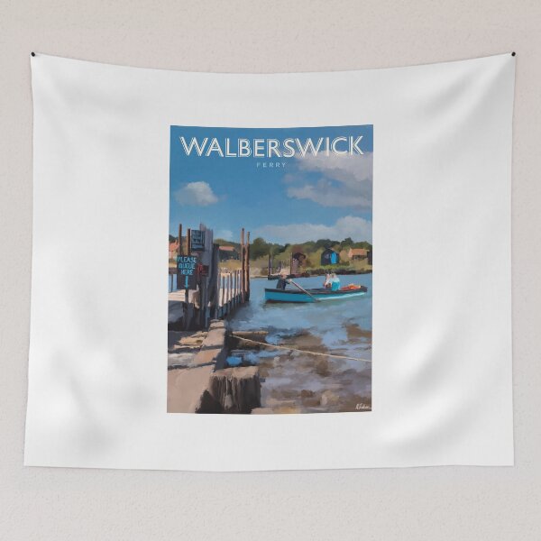 Artikelvorschau, Walberswick Fähre Suffolk England entworfen und verkauft von Mark Vickers.