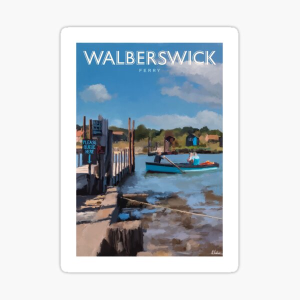 Item preview, Walberswick Ferry Suffolk England designed and sold by Mark Vickers.