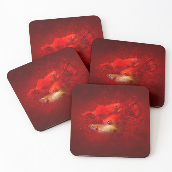 Item preview, Red Guppy Trio designed and sold by GFishy.