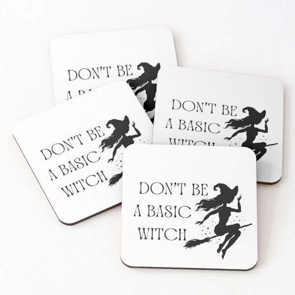 Item preview, Don't Be A Basic Witch Funny Halloween designed and sold by ZazzyPumpkin.