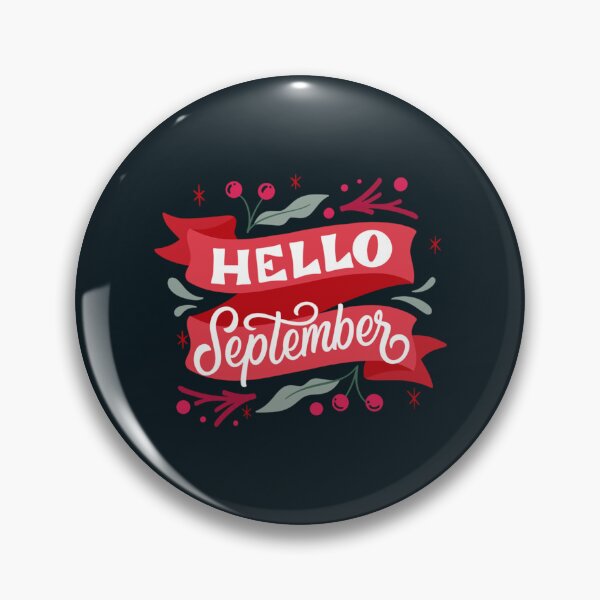 Item preview, Welcome September Hello September Welcome Autumn             designed and sold by wingedpupa.
